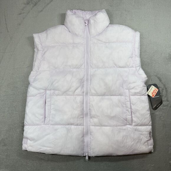 Free People Jackets & Blazers - Free People FP Movement Oversized Vest In A Bubble Puffer Womens Medium Pink New